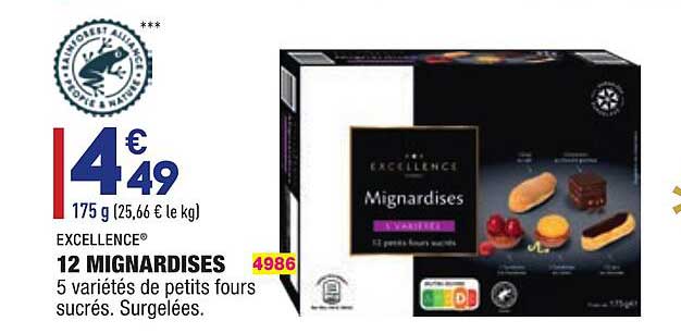 12 Mignardises Excellence®