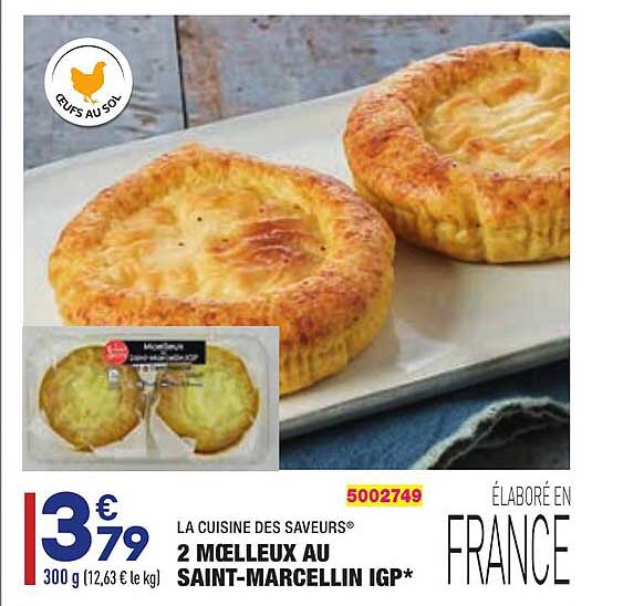 2 Moelleux Au Saint-marcellin Igp La Cuisine Des Saveurs®