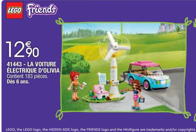 41443 - la voiture électrique d'olivia