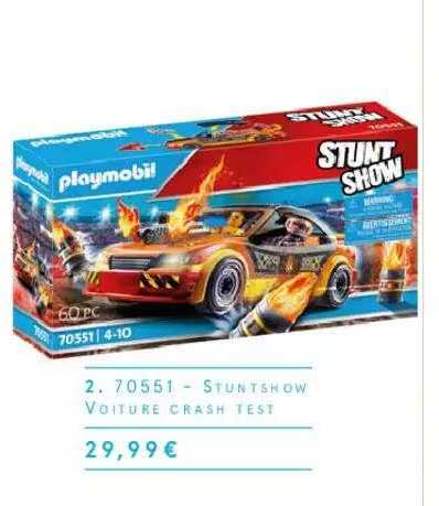 70551 - stuntshow voiture crash test