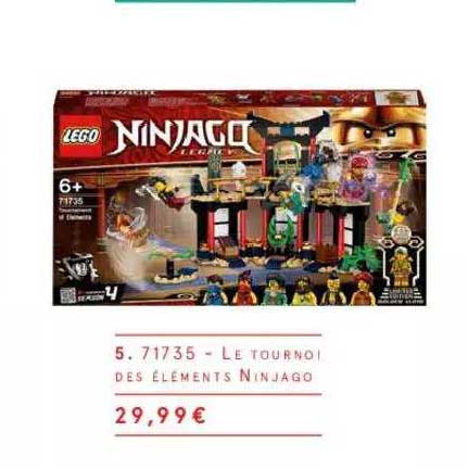71735 - Le Tournoi Des éléments Ninjago Lego