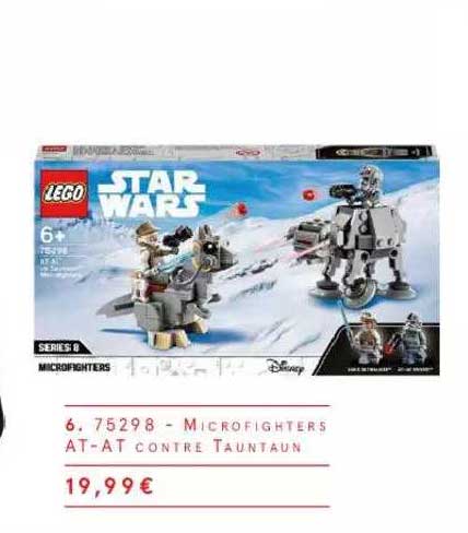 75298 - microfighters at-at contre tauntaun