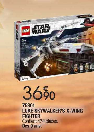 75301 - luke skywalder's x-wing fighter
