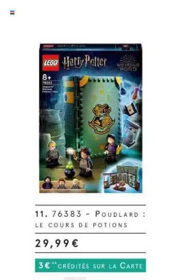 76383 - poudlard : le cours de potions lego harry potter