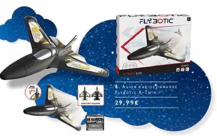 avion radiocommandé flybotic x-twin