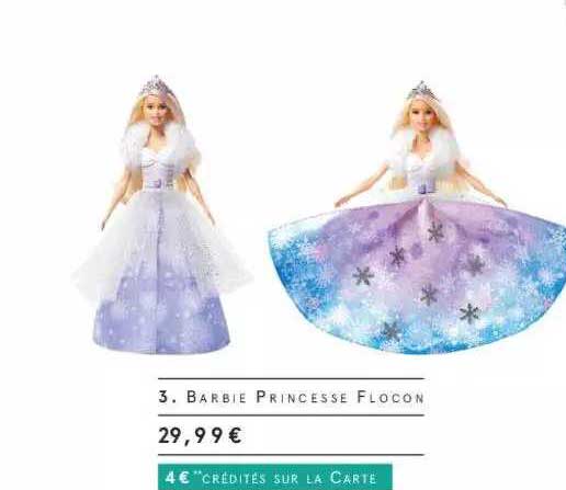 barbie princesse flocon