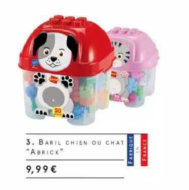 baril chien ou chat "abrick"