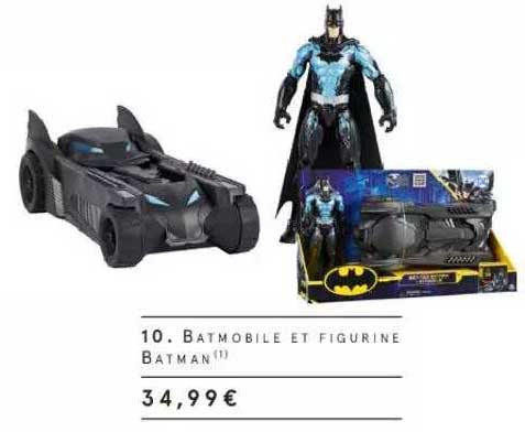 batmobile et figurine batman
