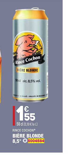 bière blonde rince cochon®