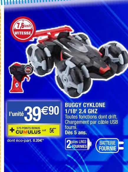 buggy cyklone 1-18e 2.4 ghz