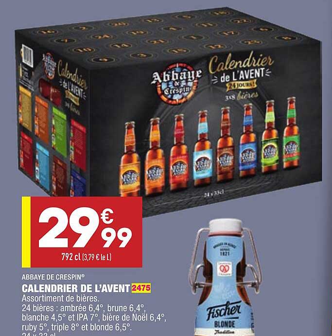 Calendrier De L'avent Abbaye De Crespin®