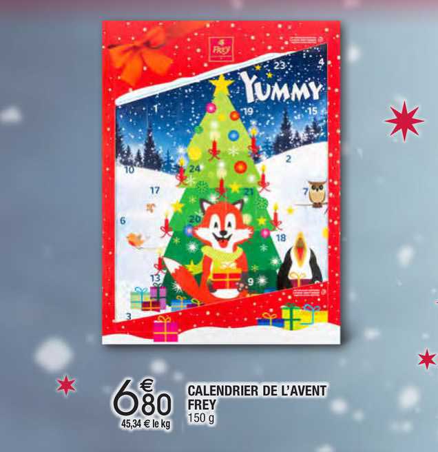 calendrier de l'avent frey