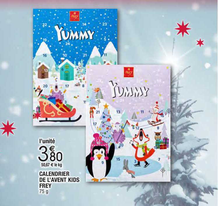 calendrier de l'avent kids frey