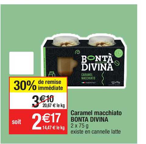 caramel macchiato bonta divina