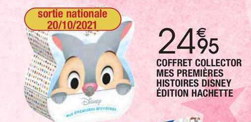 coffret collector mes premières histoires disney édition hachette