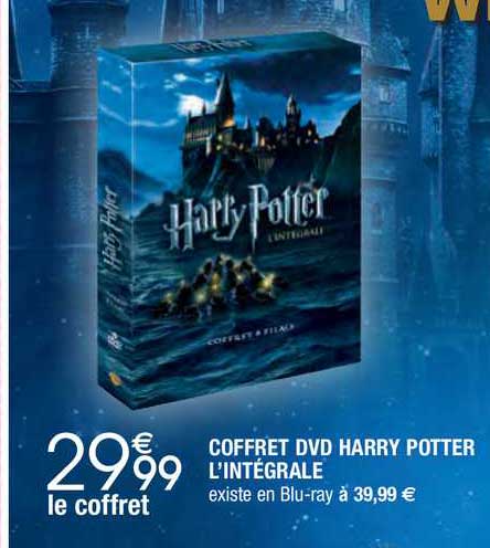 coffret dvd harry potter l'intégrale