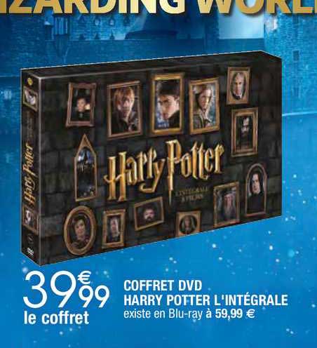 coffret dvd harry potter l'intégrale
