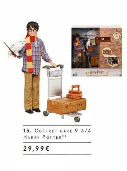 coffret gare 9 3-4 harry potter