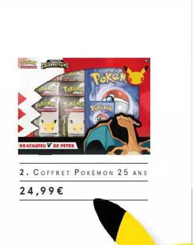 coffret pokémon 25 ans