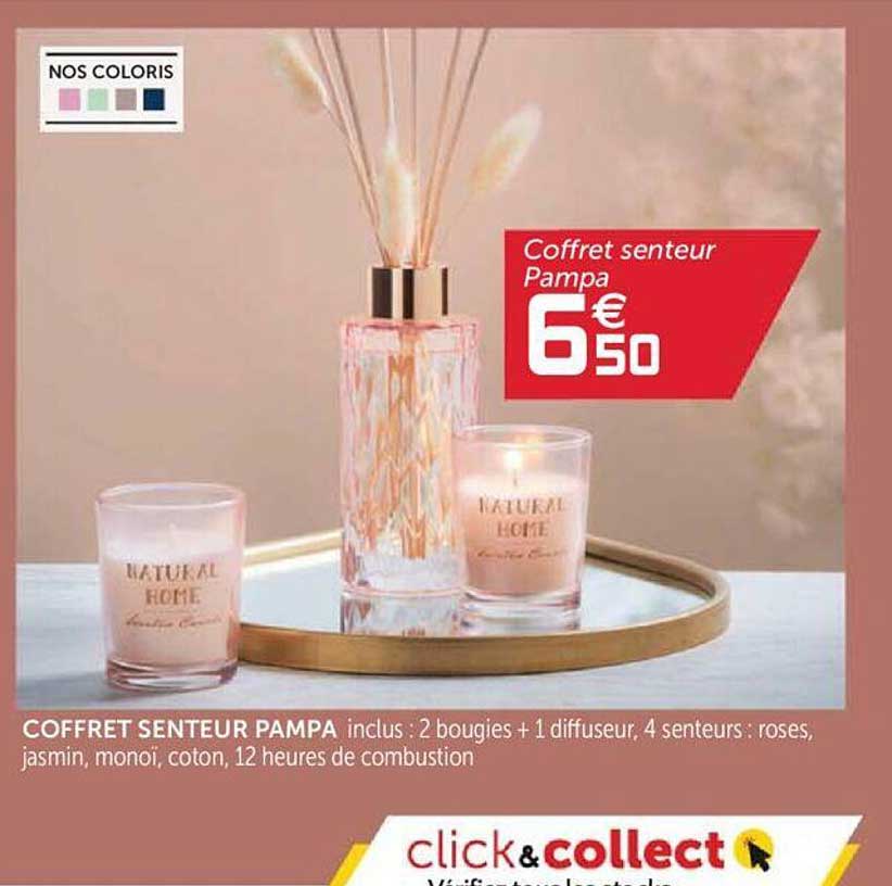 coffret senteur pampa
