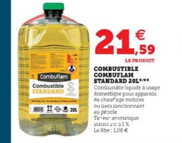 Combustible Combuflam Standard 20l