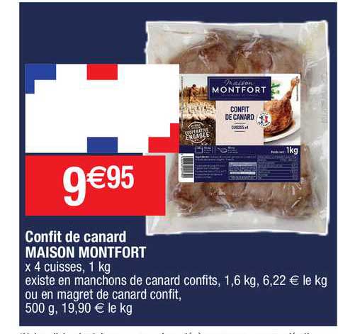 Confit De Canard Maison Montfort