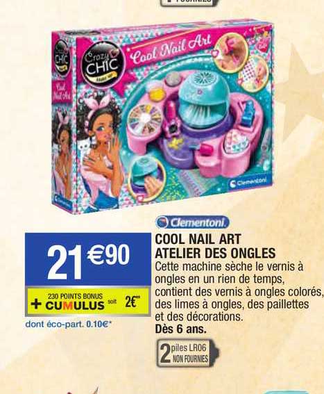 cool nail art atelier des ongles clementoni