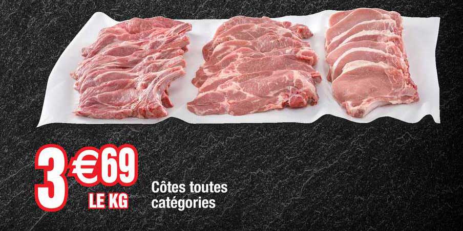 côtes toutes catégories