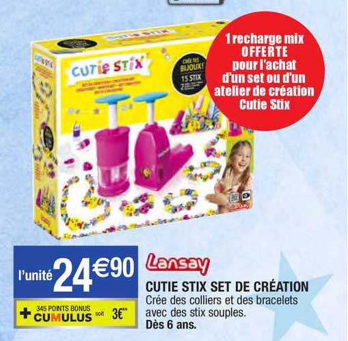 cutie stix de création lansay