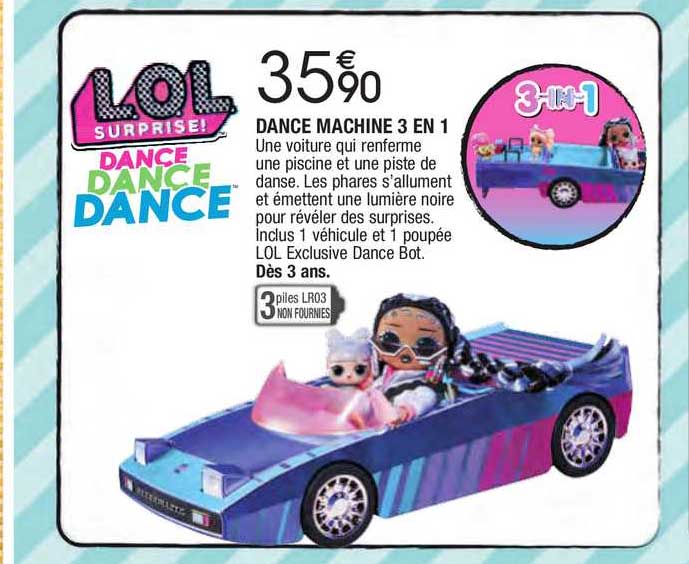 dance machine 3 en 1 l.o.l. surprise