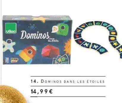 dominos dans les étoiles vilac