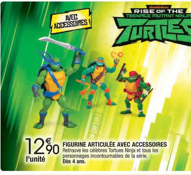 figurine articulée avec accessoires