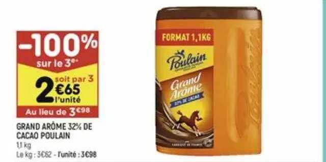 Grand Arôme 32% De Cacao Poulain