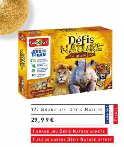 grand jeu défis nature