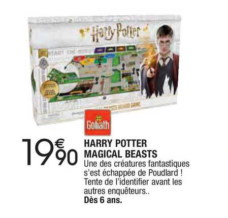harry potter magical beasts goliath