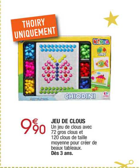 jeu de clous