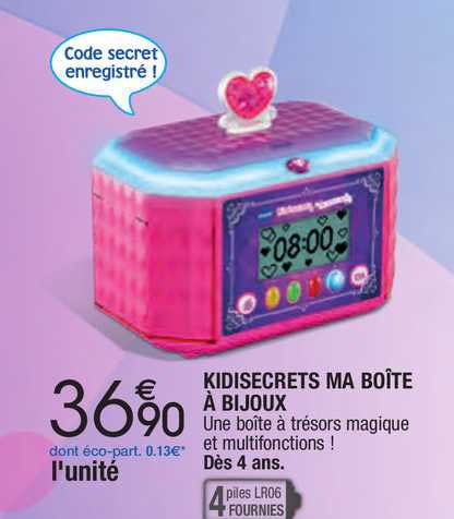 kidisecrets ma boîte à bijoux