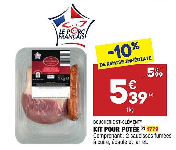 kit pour potée boucherie st-clément®