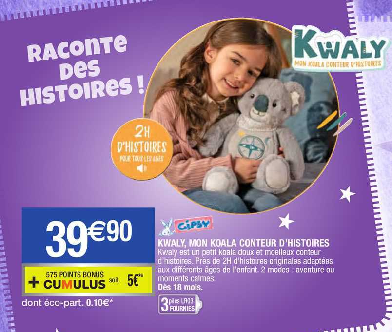 kwaly, mon koala conteur d'histoires gipsy