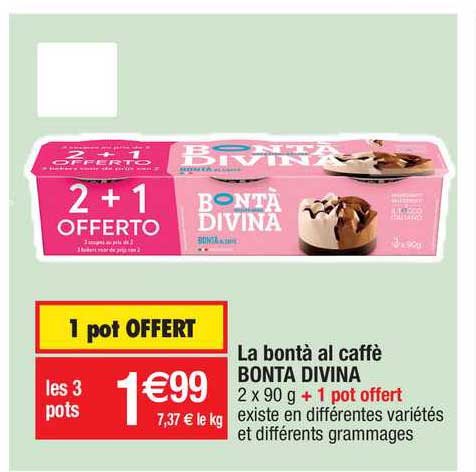 la bontà al caffè bonta divina