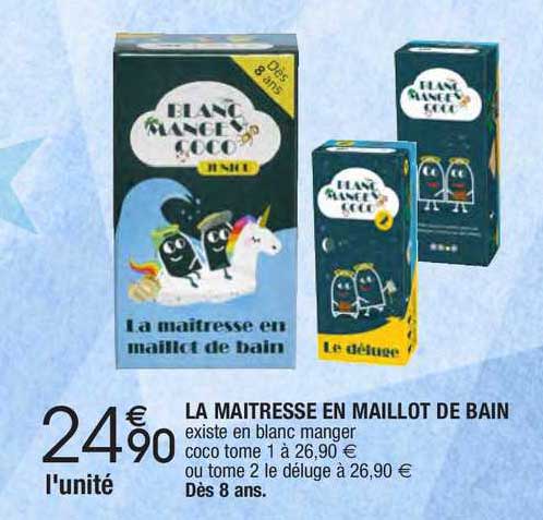 la maîtresse en maillot de bain