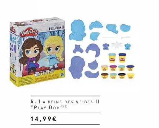 la reine des neiges II "play doh"