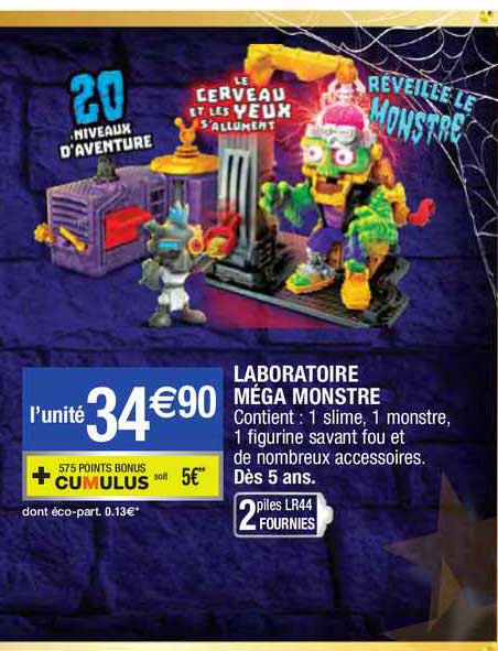 laboratoire méga monstre