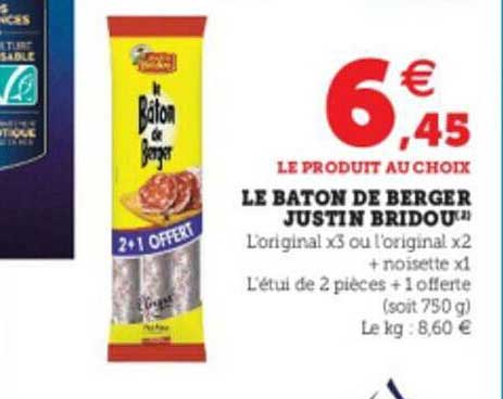 le bâton de berger justin bridou