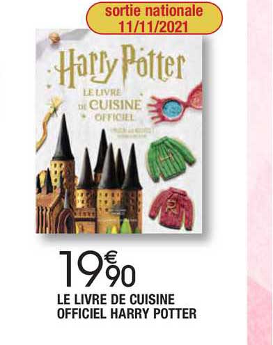 le livre de cuisine officiel harry potter