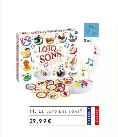 le loto des sons