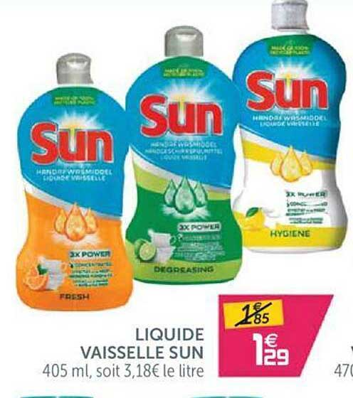 Liquide Vaisselle Sun