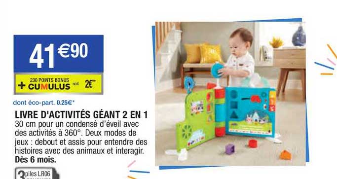 Livre D'activités Géant 2 En 1