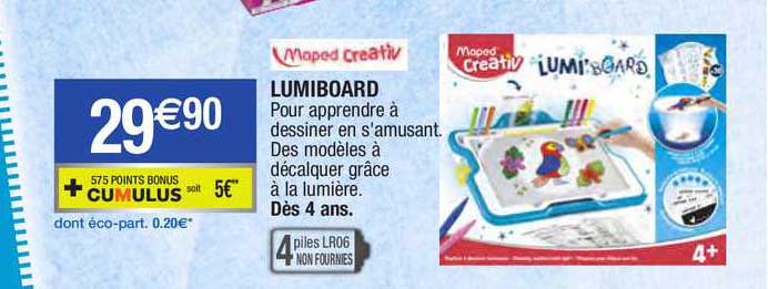 lumiboard maped creativ