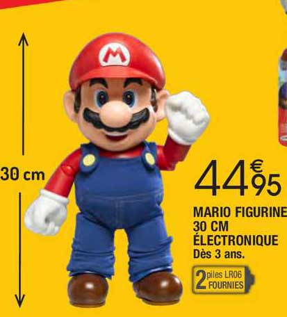 Mario Figurine 30 Cm électronique
